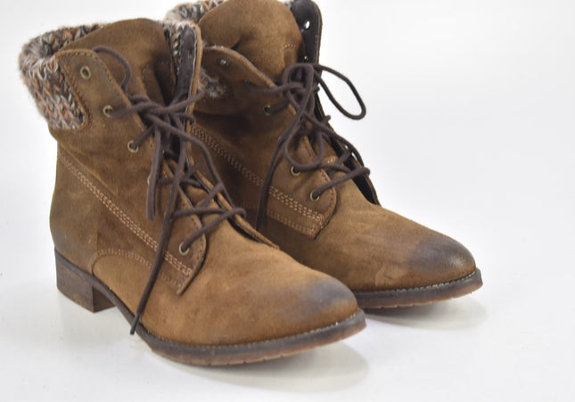 Poelman Damen Stiefelette Boots EUR 39 Nr. 23-A 2898-Schuh-Gebraucht-secondhand