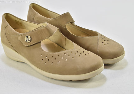 Goldkrone  Damen Halbschuhe Slipper Ballerinas  UK 7,5 Nr. 25-T 2863