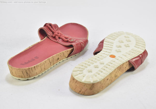 Timberland Damen Sandale Pantolette US 10 Nr. 25-S 585-Schuh-Gebraucht-secondhand