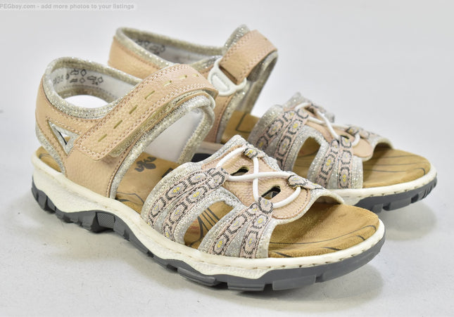 Rieker  Damen Sandale Sandalette  EUR 38 Nr. 4R-1883