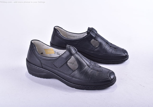 Waldläufer Damen Halbschuhe Slipper Ballerinas UK 6 Nr. 25-P 1197-SchuhGebraucht