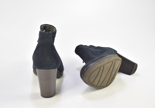 Gabor Damen Stiefelette Boots UK 4 Nr. 24-M 5177-Schuh-Gebraucht-secondhand