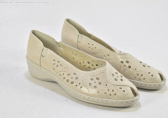 Medicus Damen Halbschuhe Slipper Ballerinas UK 5 Nr. 25-F 2138-Schuh-Gebraucht-secondhand