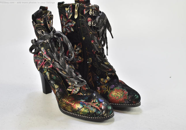 Laura Vita  Damen Stiefel Stiefelette Boots  Gr. 39 Nr. 26-B 2399