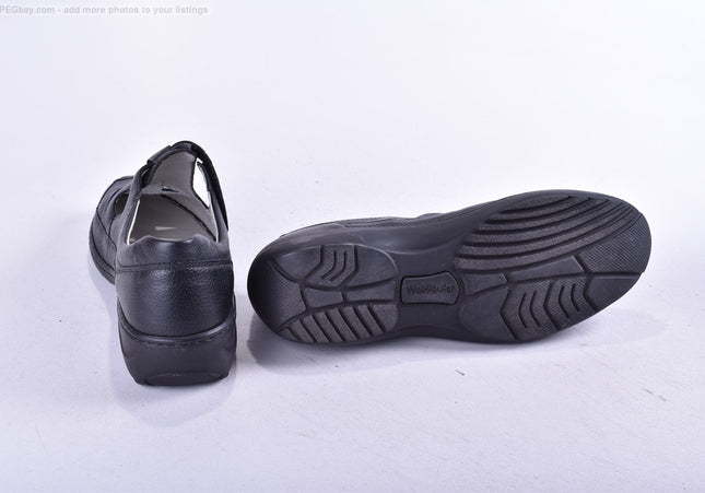 Waldläufer Damen Halbschuhe Slipper Ballerinas UK 6 Nr. 25-P 1197-SchuhGebraucht