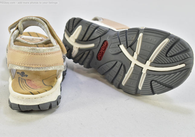 Rieker  Damen Sandale Sandalette  EUR 38 Nr. 4R-1883