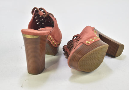Michael Kors Damen Sandale Pantolette EUR 37 Nr. 25-S 64-Schuh-Gebraucht-secondhand