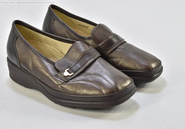 Waldläufer  Damen Halbschuhe Slipper Ballerinas  UK 4 Nr. 25-T 2864