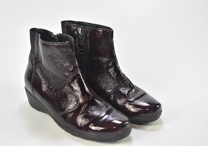 Waldläufer Damen Stiefelette Boots UK 4,5 Nr. 24-B 115-Schuh-Gebraucht-secondhand