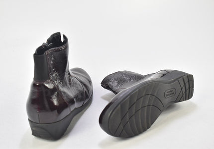 Waldläufer Damen Stiefelette Boots UK 4,5 Nr. 24-B 115-Schuh-Gebraucht-secondhand