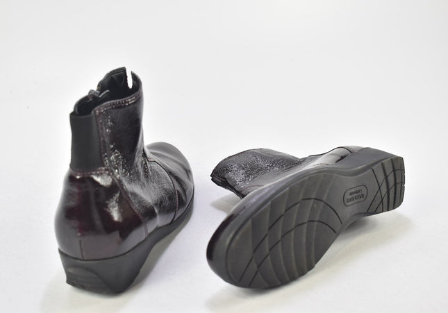 Waldläufer Damen Stiefelette Boots UK 4,5 Nr. 24-B 115-Schuh-Gebraucht-secondhand