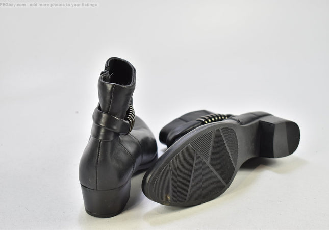 Klondike Damen Stiefelette Boots EUR 38 Nr. 25-B 758-gebrauchte schuhe-second hand-SchuhGebraucht