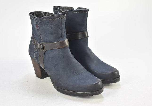 s.Oliver Damen Stiefelette Boots EUR 37 Nr. 24-M 5179-Schuh-Gebraucht-secondhand