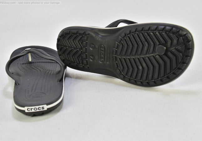 Crocs Damen Sandale Pantolette US 7 Nr. 25-S 4111-SchuhGebraucht