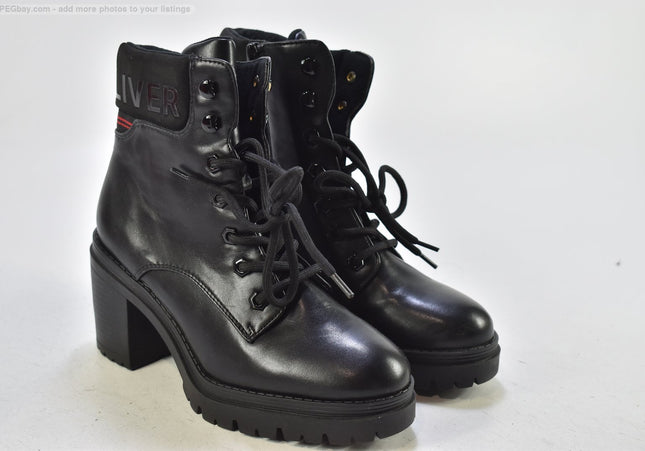S. Oliver  Damen Stiefel Stiefelette Boots  Gr. 38 Nr. 26-B 2400