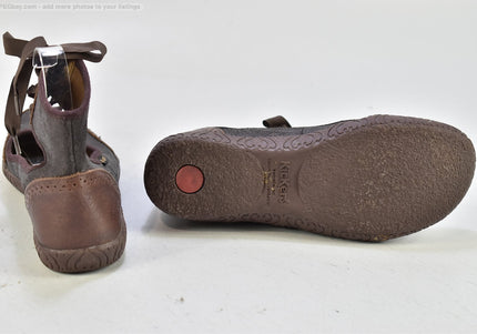 Kickers Damen Halbschuhe Slipper Ballerinas EUR 37 Nr. 25-Y 898-SchuhGebraucht