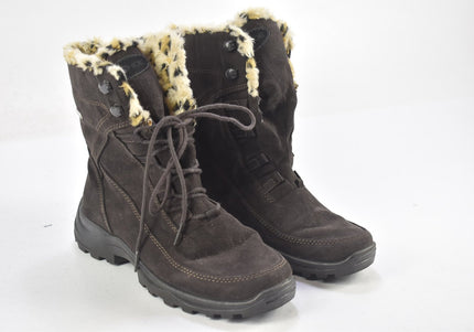 Rohde Damen Stiefelette Boots UK 4 Nr. 24-J 1720-Schuh-Gebraucht-secondhand