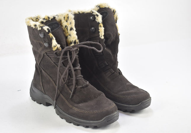 Rohde Damen Stiefelette Boots UK 4 Nr. 24-J 1720-Schuh-Gebraucht-secondhand