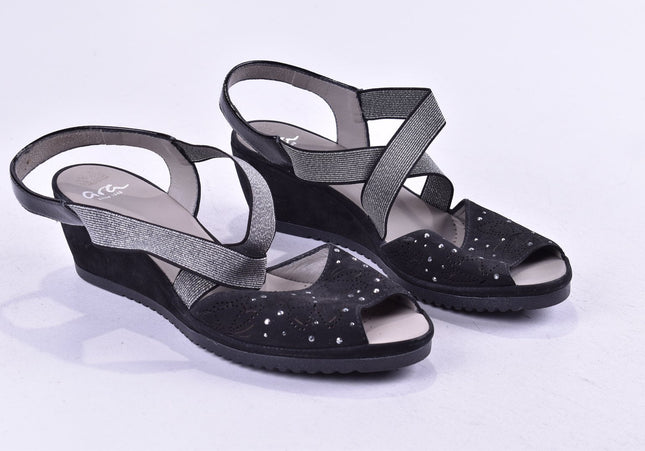 Ara Damen Sandale Sandalette EUR 37,5 Nr. 24-SD 783-Schuh-Gebraucht-secondhand