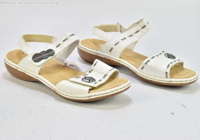 Rieker Damen Sandale Sandalette EUR 42 Nr. 25-S 1919-SchuhGebraucht