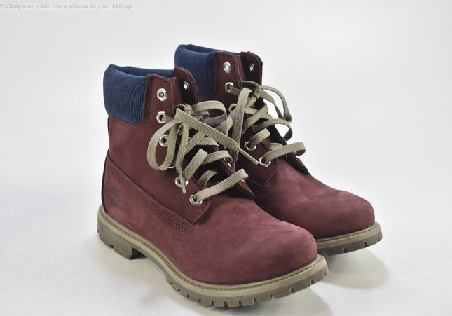 Timberland 6 inch premium Damen Stiefelette Boots EUR 39,5 Nr.24-B 5037-Schuh-Gebraucht-secondhand