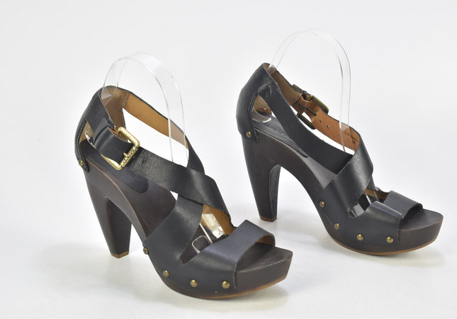 Marc O´Polo Damen Sandale Sandalette EUR 38 Nr. 24-SD 1788-Schuh-Gebraucht-secondhand