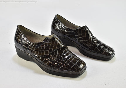 Waldläufer Damen Halbschuhe Freizeitschuhe UK 5 Nr. 25-A 358-Schuh-Gebraucht-secondhand