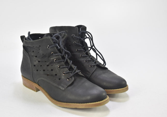 Sansibar Damen Stiefelette Boots EUR 40 Nr. 24-U 816-Schuh-Gebraucht-secondhand