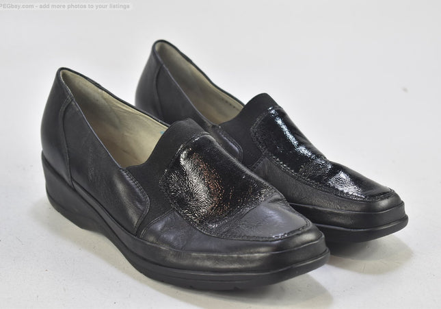 Waldläufer Damen Halbschuhe Slipper Ballerinas UK 5,5 Nr. 24-X 2430-Schuh-Gebraucht-secondhand