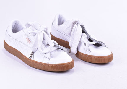 Puma Basket Damen Sportschuhe Sneaker EUR 40,5 Nr. 24-J 3010-Schuh-Gebraucht-secondhand