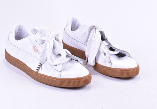 Puma Basket Damen Sportschuhe Sneaker EUR 40,5 Nr. 24-J 3010-Schuh-Gebraucht-secondhand