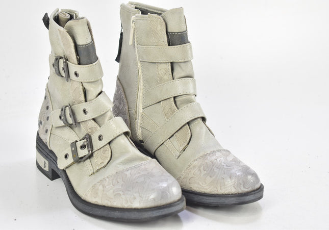 Mustang Damen Stiefelette Boots EUR 38 Nr. 23-B 57-Schuh-Gebraucht-secondhand