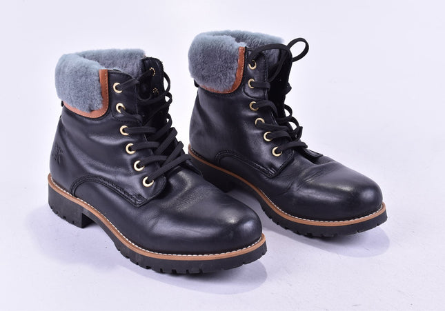 Kim Kay Damen Stiefelette Boots EUR 38 Nr. 24-M 1708-Schuh-Gebraucht-secondhand
