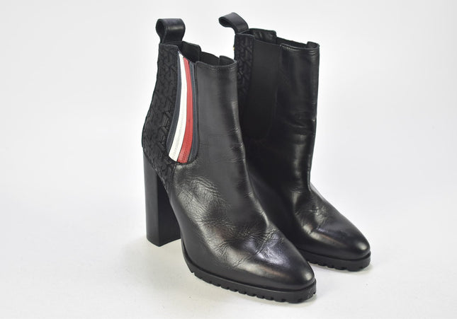 Tommy Hilfiger Damen Stiefelette Boots EUR 38 Nr. 24-Y 711-Schuh-Gebraucht-secondhand