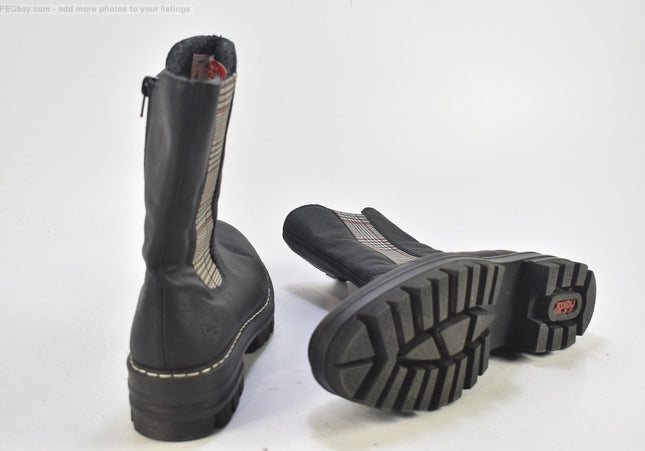 Rieker Damen Stiefelette Boots EUR 42 Nr. 24-B 5219-Schuh-Gebraucht-secondhand