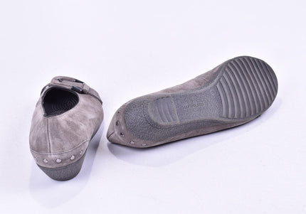 Via Milano Damen Halbschuhe Slipper Ballerinas UK 6 Nr. 23-Y 80-Schuh-Gebraucht-secondhand
