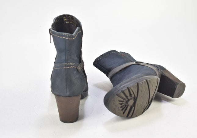 s.Oliver Damen Stiefelette Boots EUR 37 Nr. 24-M 5179-Schuh-Gebraucht-secondhand