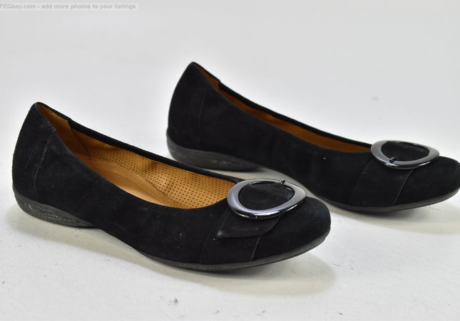 Gabor Damen Halbschuhe Slipper Ballerinas UK 4 Nr. 25-Y 899-SchuhGebraucht