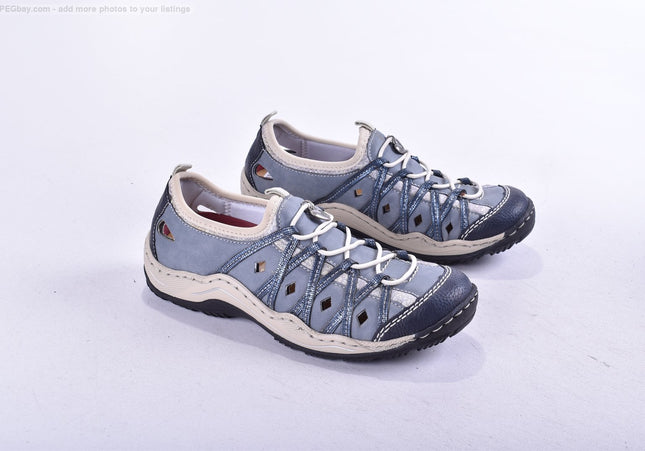 Rieker Damen Halbschuhe Slipper Ballerinas EUR 36 Nr. 25-P 1199-SchuhGebraucht