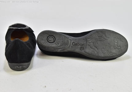 Gabor Damen Halbschuhe Slipper Ballerinas UK 4 Nr. 25-Y 899-SchuhGebraucht