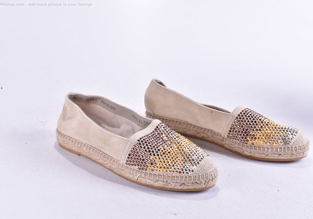 Kanna Damen Halbschuhe Slipper Ballerinas EUR 38 Nr. 25-F 1483-Schuh-Gebraucht-secondhand