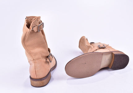 Dolce Pietro Damen Stiefelette Boots EUR 38 Nr. 23-Y 696-Schuh-Gebraucht-secondhand