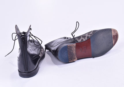 AGL Damen Stiefelette Boots EUR 36,5 Nr. 23-A 1101-Schuh-Gebraucht-secondhand