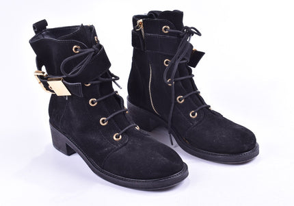 Giuseppe Zanotti Damen Stiefelette Boots EUR 40 Nr. 23-M 1922-Schuh-Gebraucht-secondhand