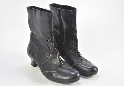 Rieker Damen Stiefelette Boots EUR 38 Nr. 24-J 2910-Schuh-Gebraucht-secondhand