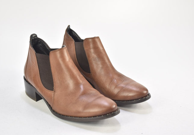 Paul Green Damen Stiefelette Boots UK 4 Nr. 24-M 2770-Schuh-Gebraucht-secondhand