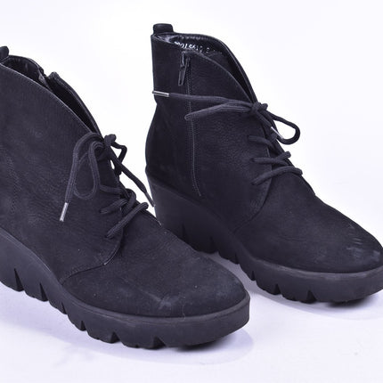 Waldläufer Damen Stiefelette Boots UK 3,5 Nr. 23-M 2242-Schuh-Gebraucht-secondhand