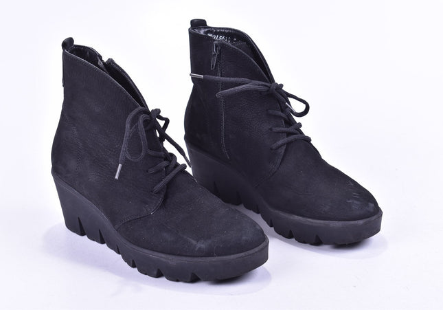 Waldläufer Damen Stiefelette Boots UK 3,5 Nr. 23-M 2242-Schuh-Gebraucht-secondhand