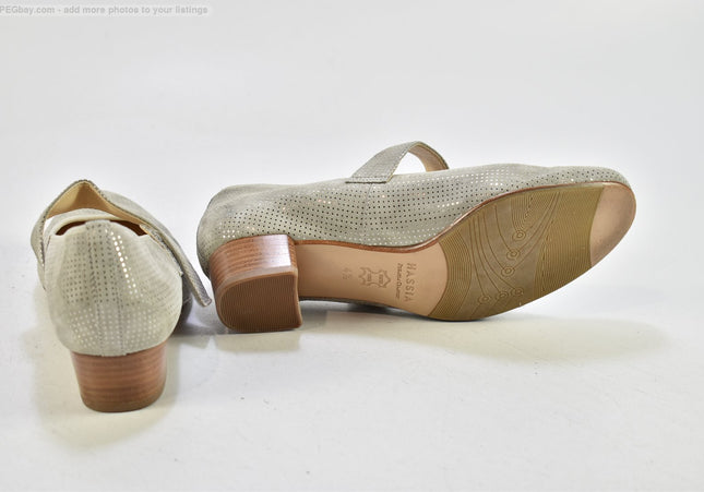 Hassia Damen Pumps High Heels UK 4,5 Nr. 25-M 3520-Schuh-Gebraucht-secondhand