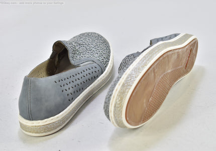 Rieker Damen Halbschuhe Slipper Ballerinas EUR 42 Nr. 25-Z 1381-SchuhGebraucht